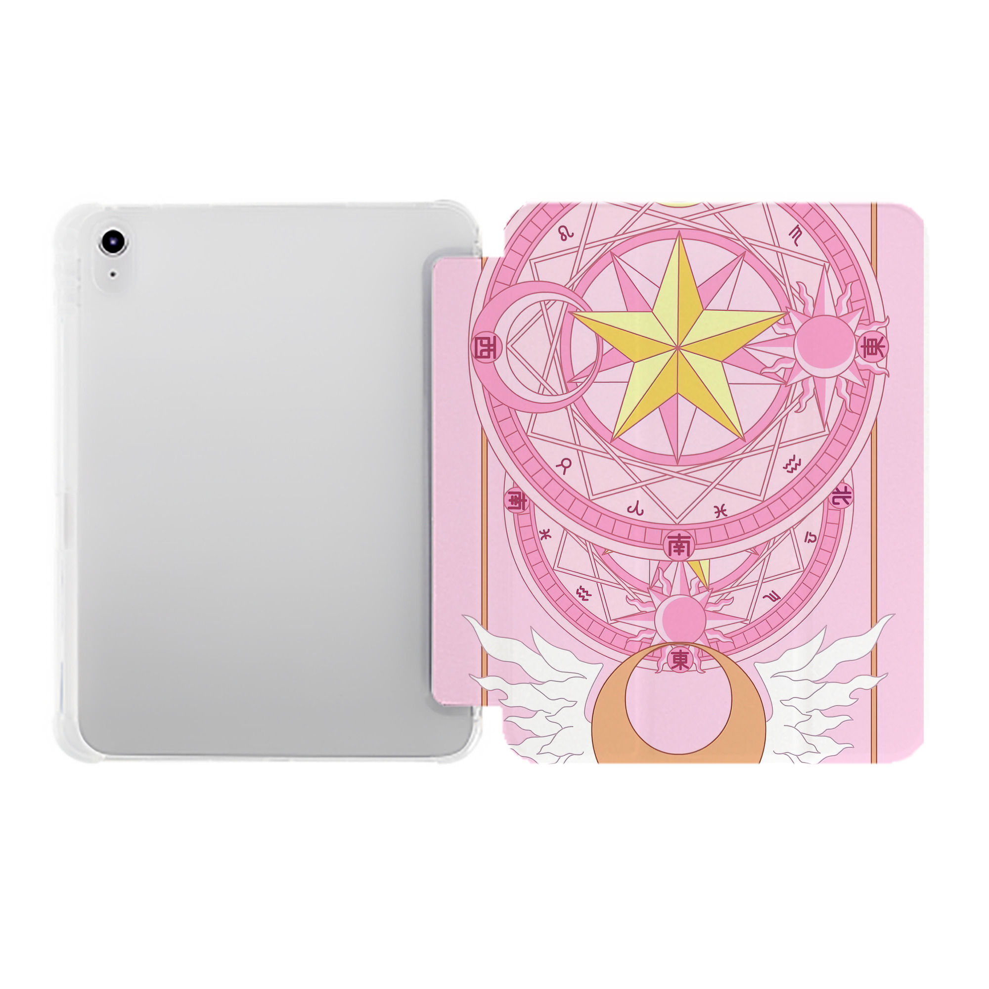 （画像用） 美少女戦士セーラームーン Sailor Moon IPad ケース ペン収納付き 三つ折りスタンド PUレザー×シリコン 対応機種9.5/10.5/10.9インチ